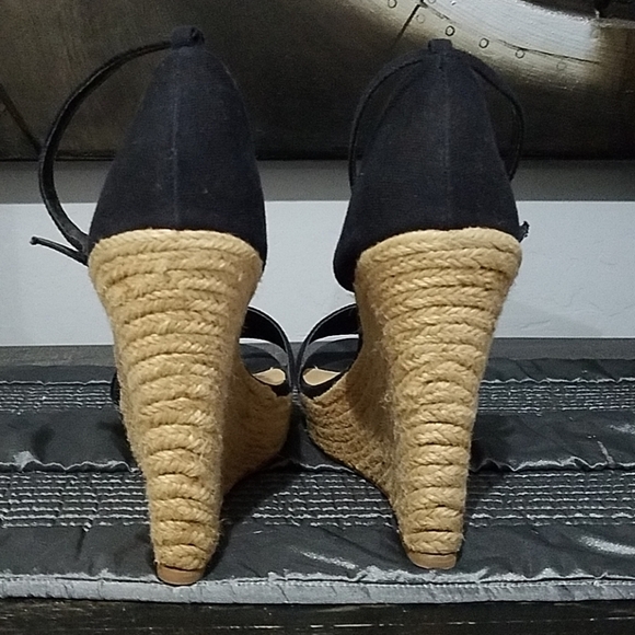 ESPADRILLE WEDGES SIZE 8.5 COLIN STUART - Picture 5 of 8